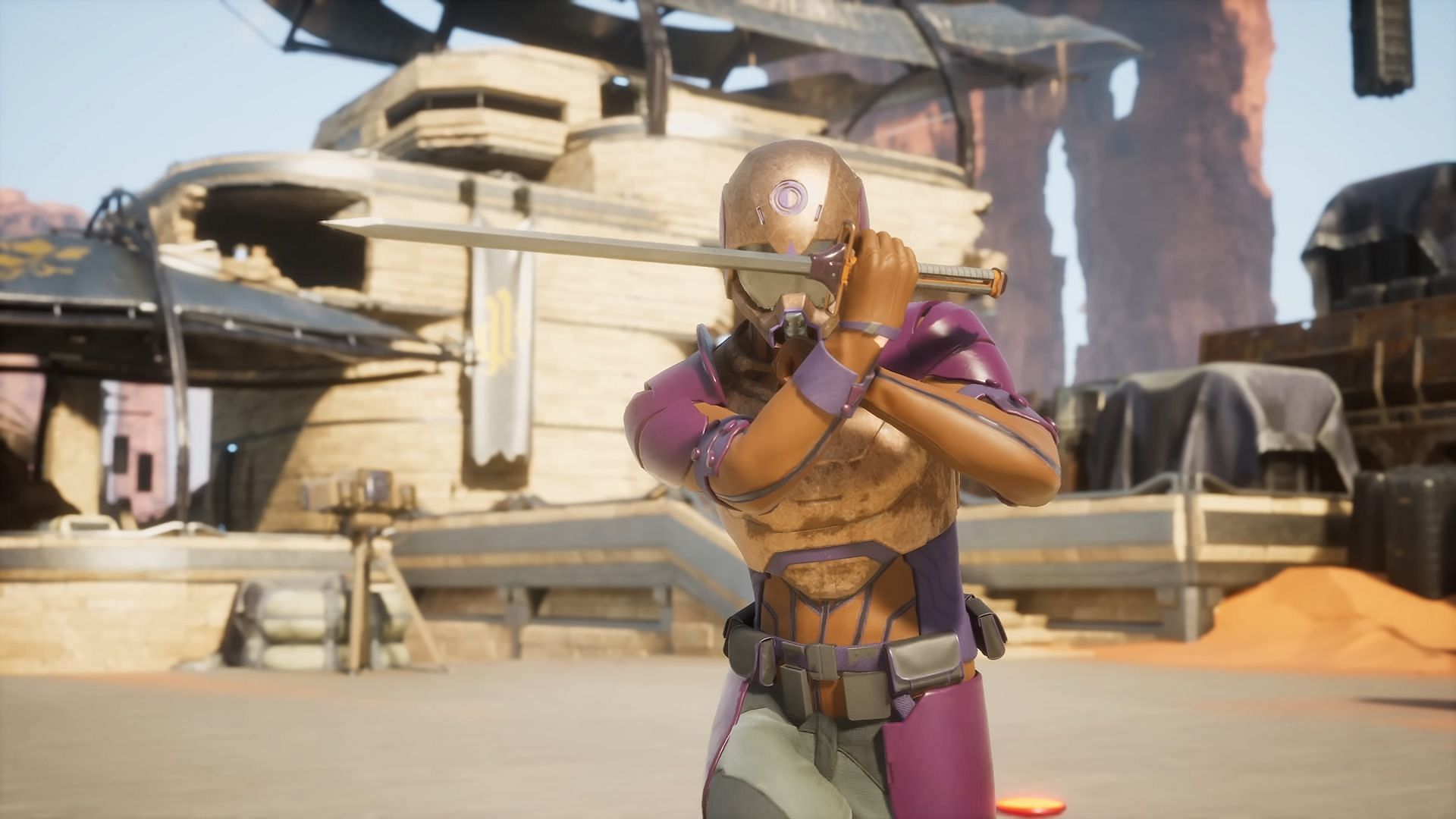 Swords can pierce through shields (Image via Funcom)